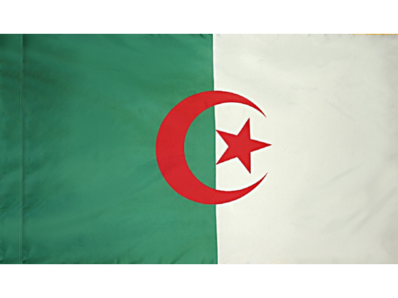 Algeria Flag for Indoor Use