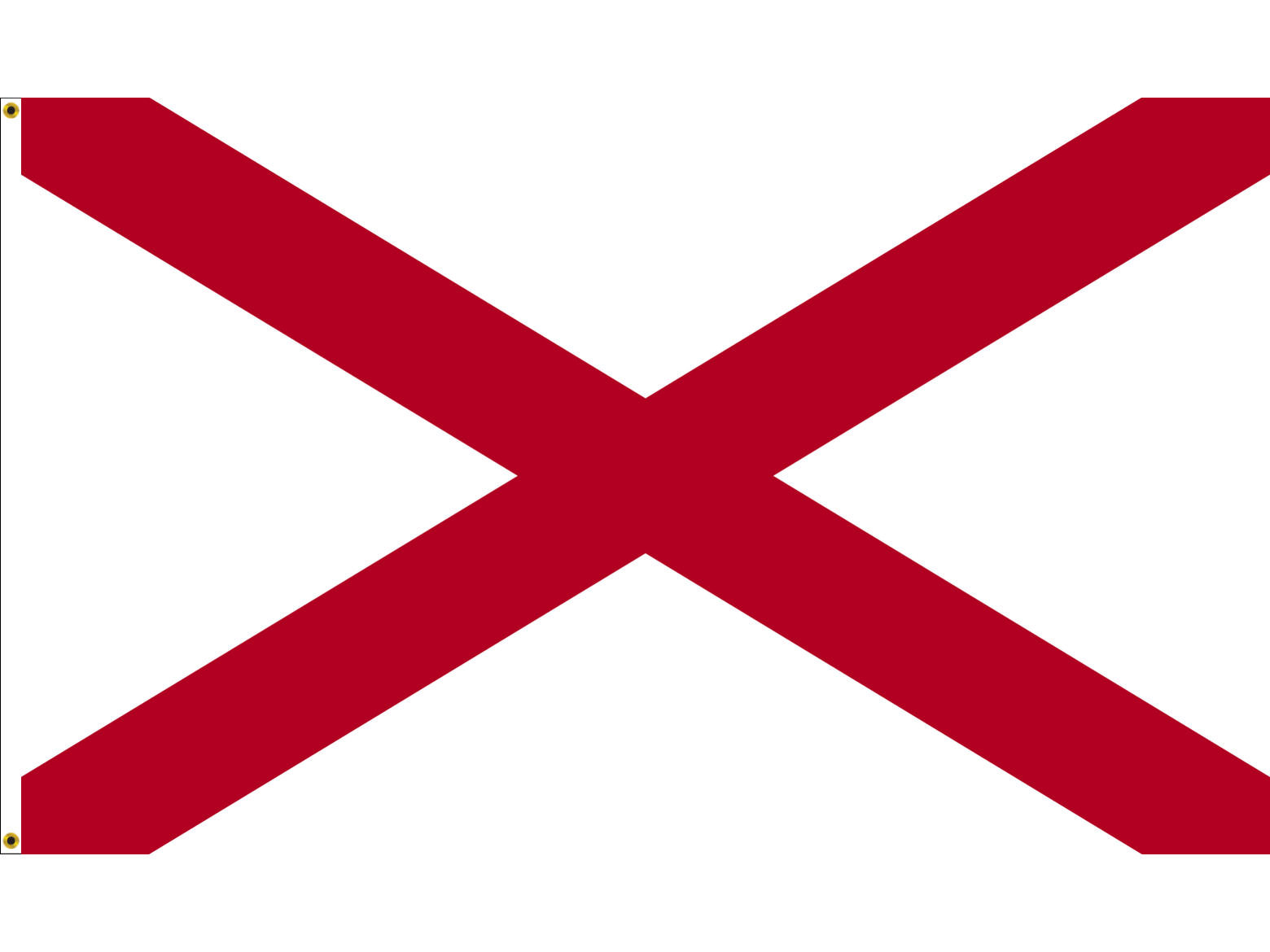 Alabama Flag for Outdoor Use