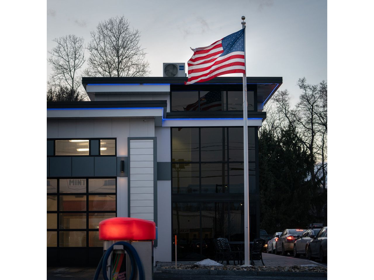 Internal Halyard Flagpole - Fiberglass