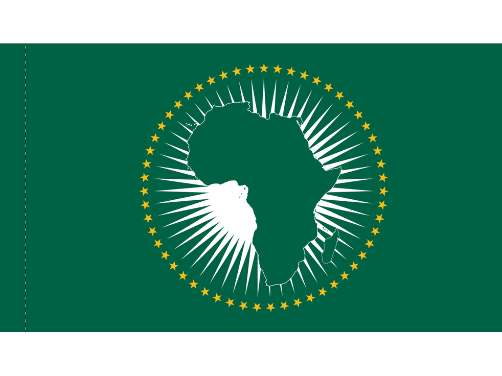 African Union Flag for Indoor Use