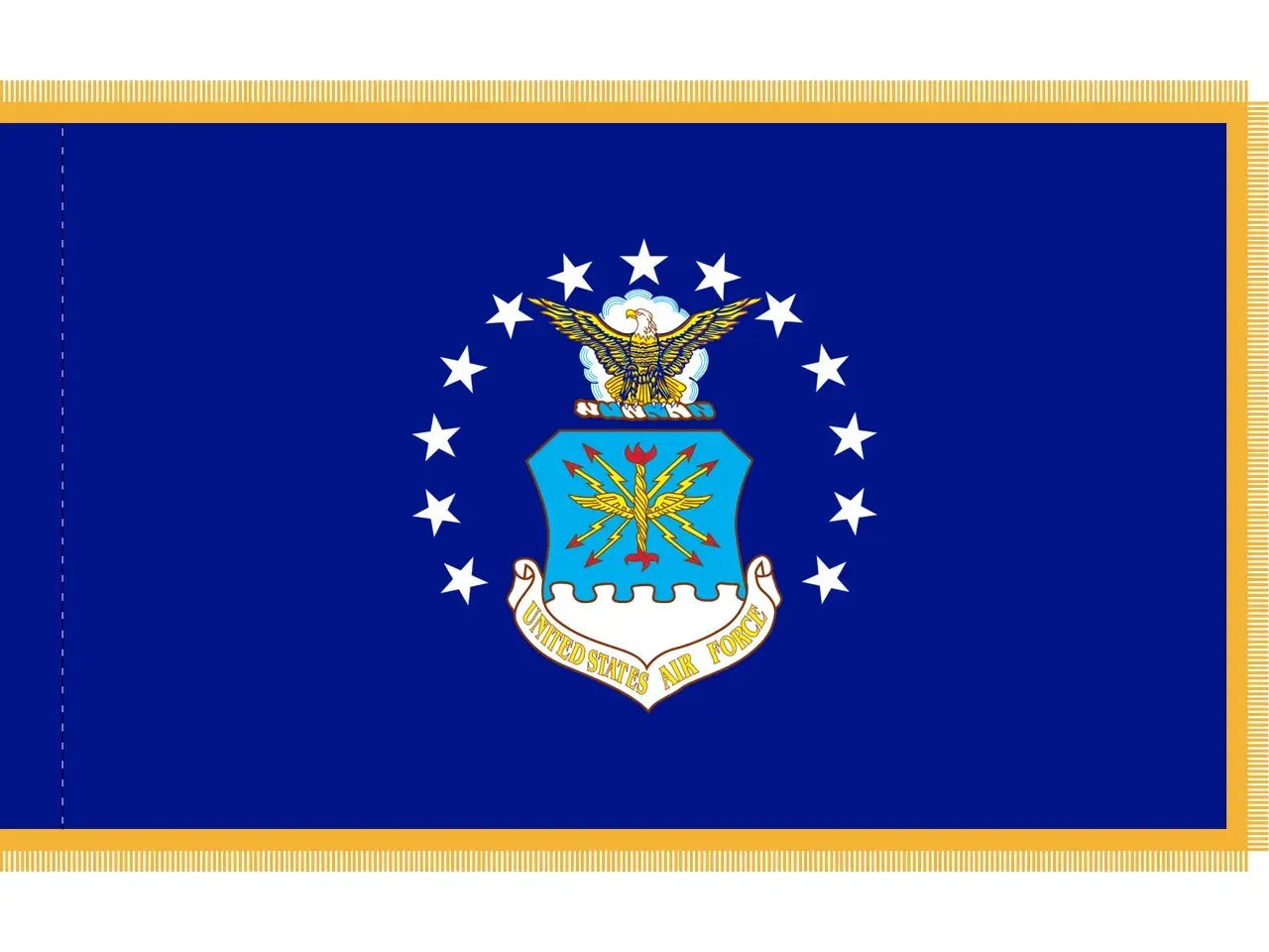 Air Force Flag for Indoor Use