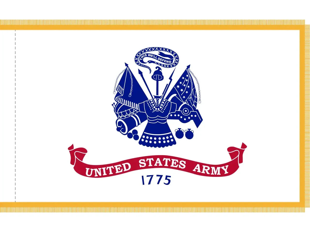Army Flag for Indoor Use