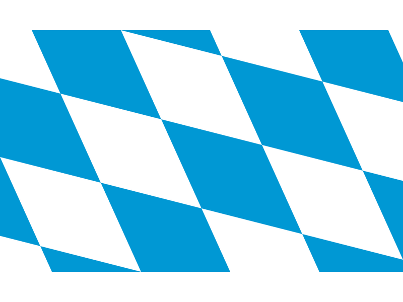 Bavaria (No Lions) Flag for Outdoor Use