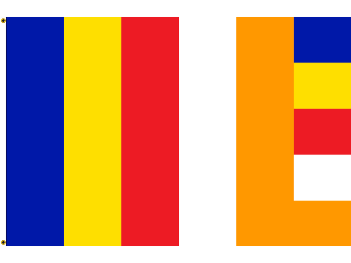 3' x 5' Buddhist Flag for Outdoor Use