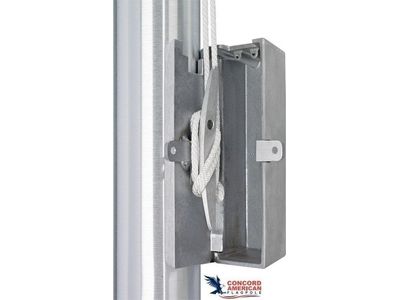 External Halyard Flagpoles Complete Halyard Security Kit