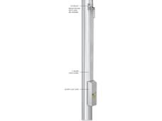 External Halyard Flagpoles Complete Halyard Security Kit