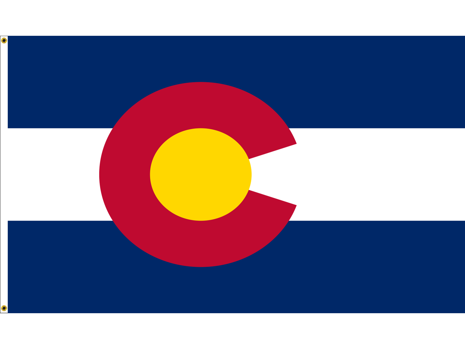 Colorado Flag for Outdoor Use