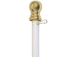 6' Aluminum Spinning Flagpole Set