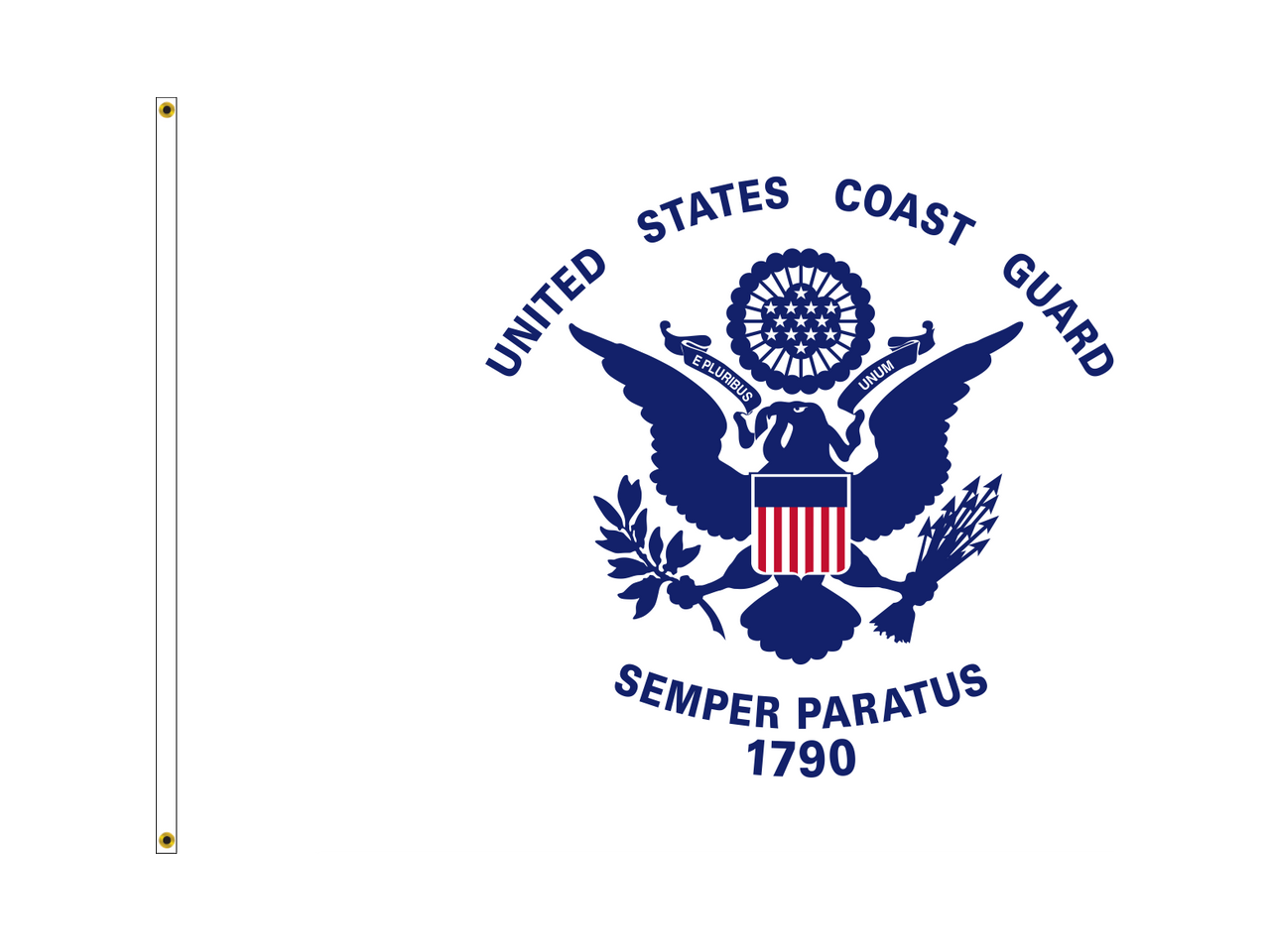 Coast Guard Flag for Outdoor Use