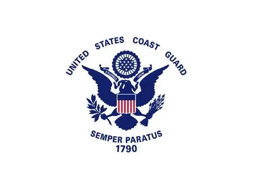 Coast Guard Flag for Indoor Use