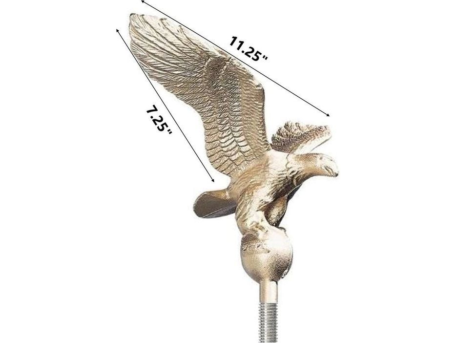 9" Eagle Ornament