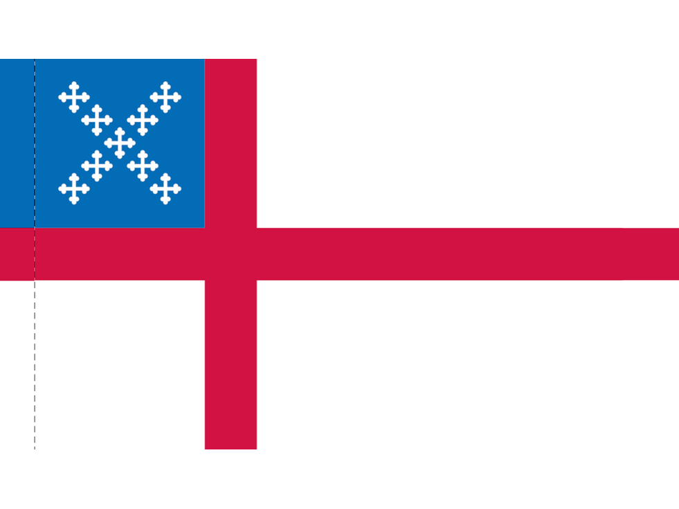 Episcopal Flag Flag for Indoor Use