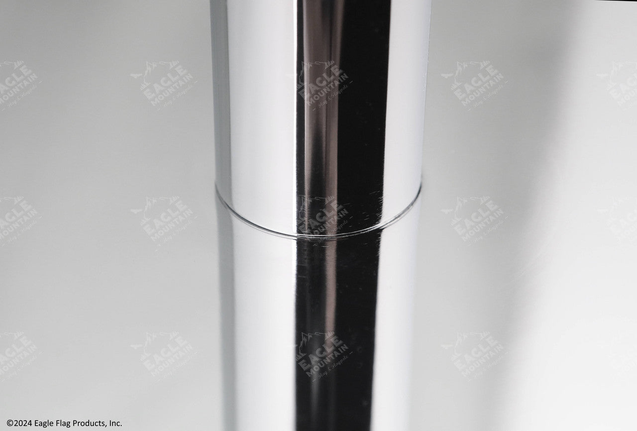 30 lb. Nickel Plated Guidon Stand