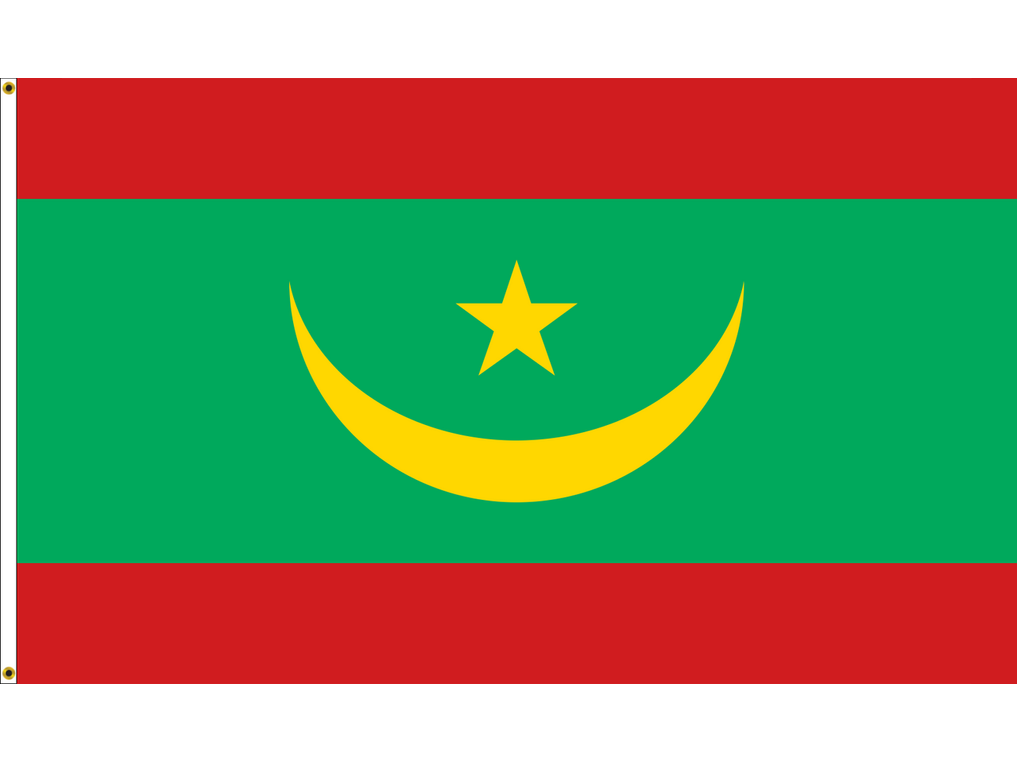 Mauritania Flag for Outdoor Use
