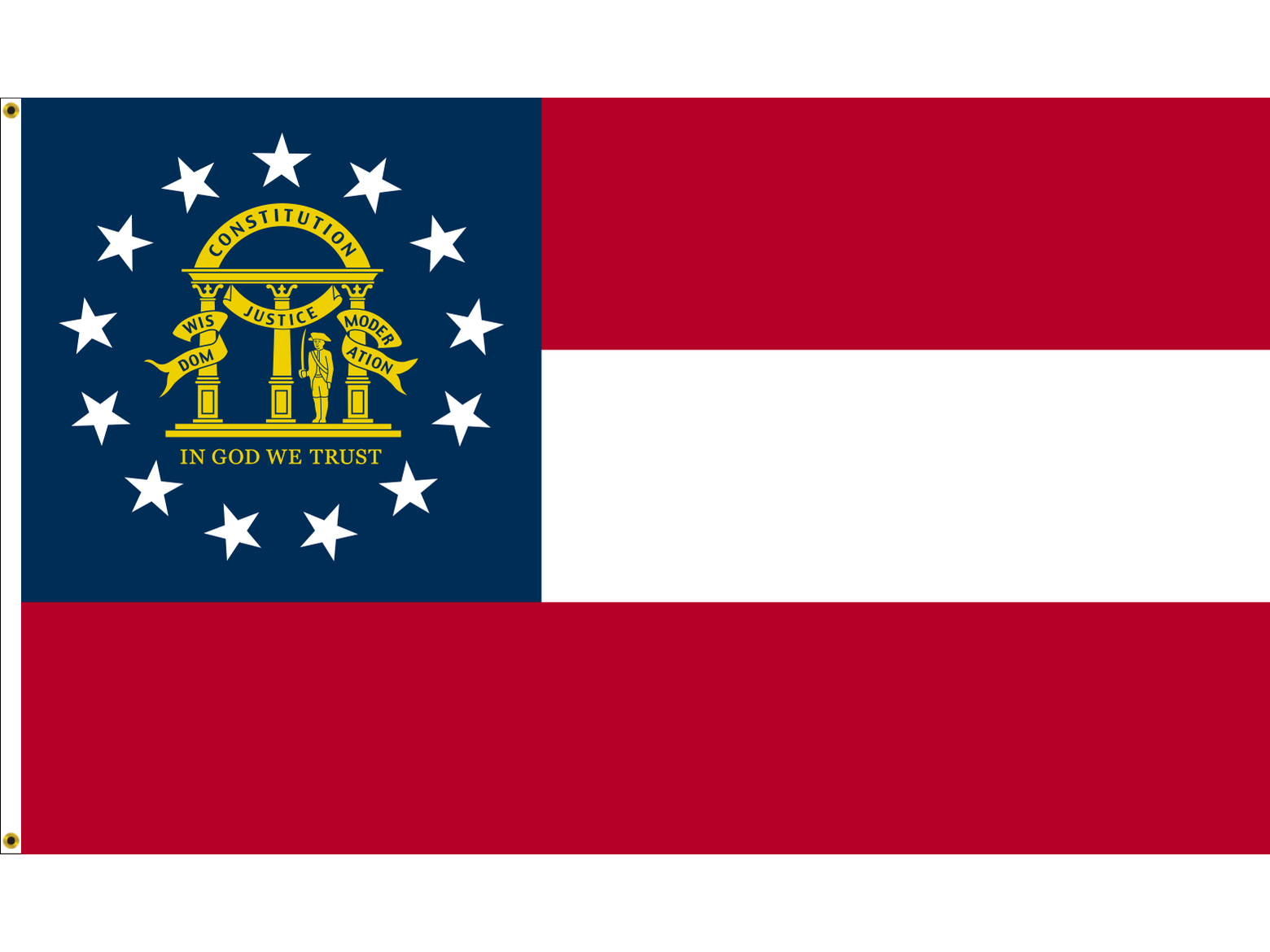 Georgia Flag for Outdoor Use