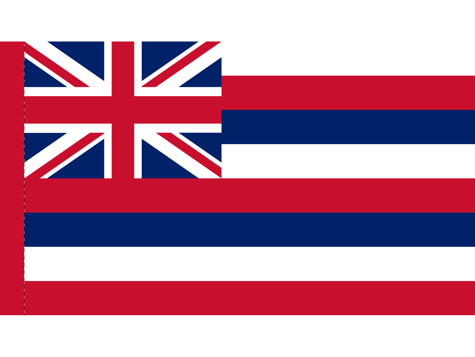 Hawaii Flag for Indoor Use