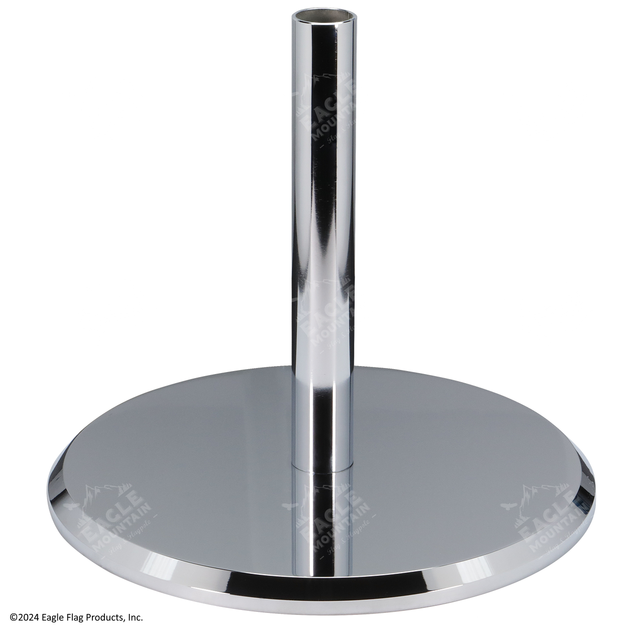 30 lb. Nickel Plated Guidon Stand