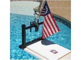 6' Rail Mount Flagpole