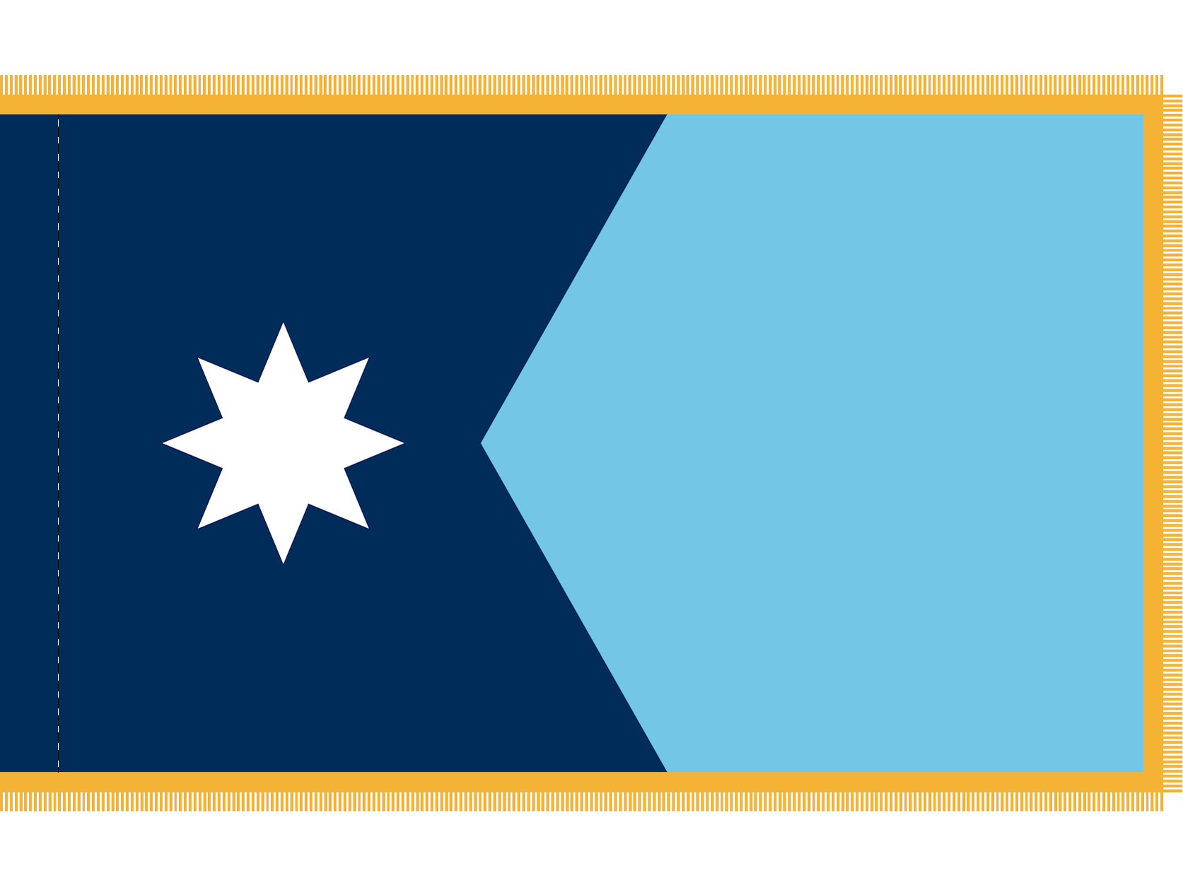 Minnesota Flag for Indoor Use