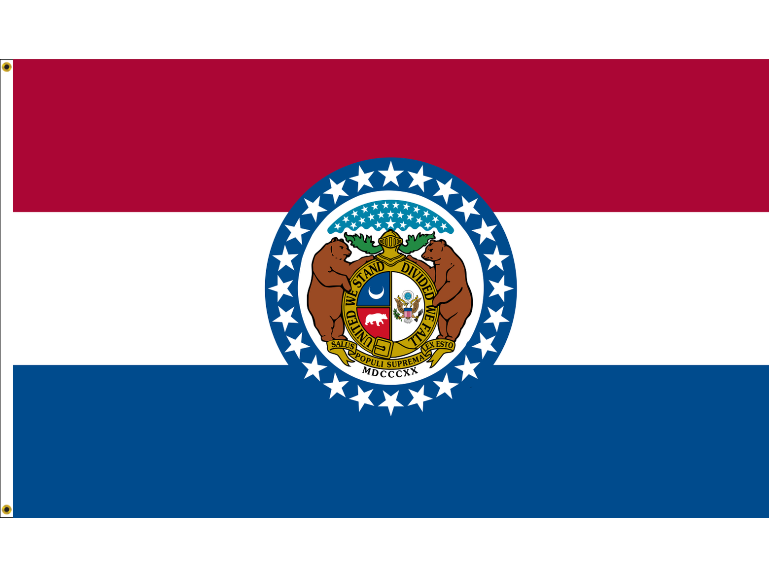 Missouri Flag for Outdoor Use