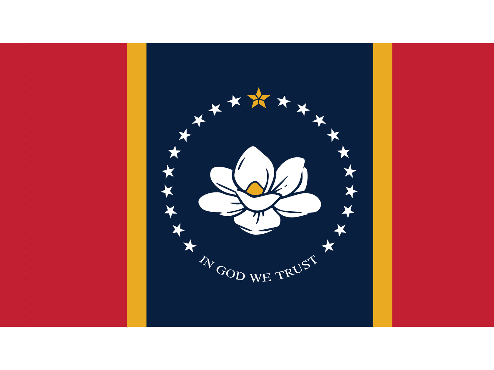 Mississippi Flag for Indoor Use