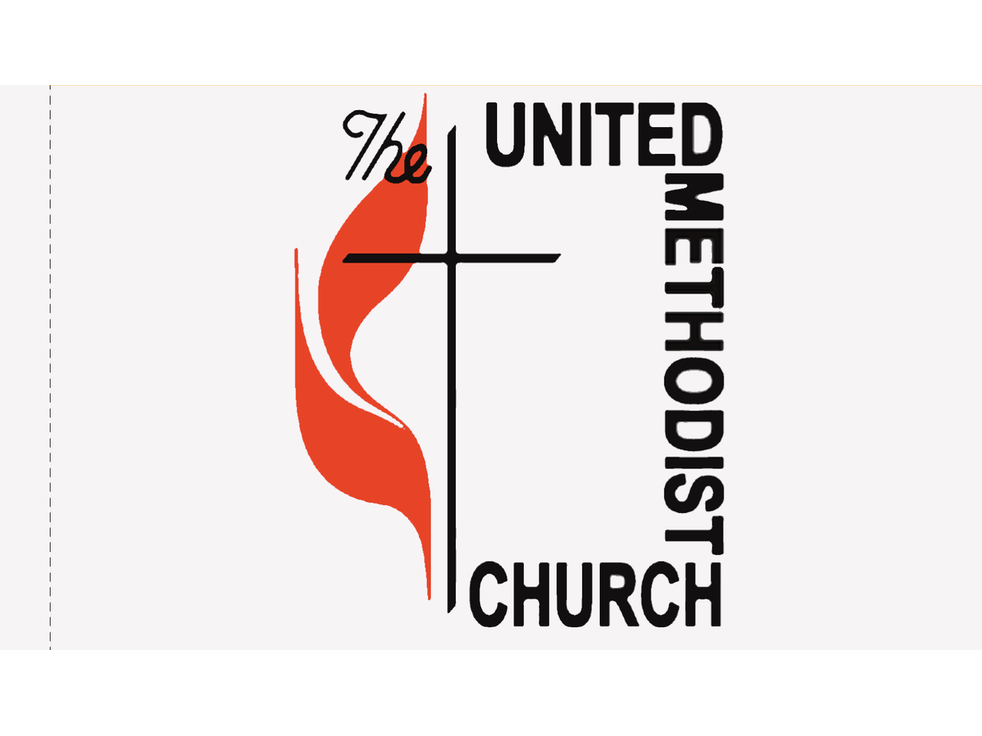 United Methodist Flag for Indoor Use