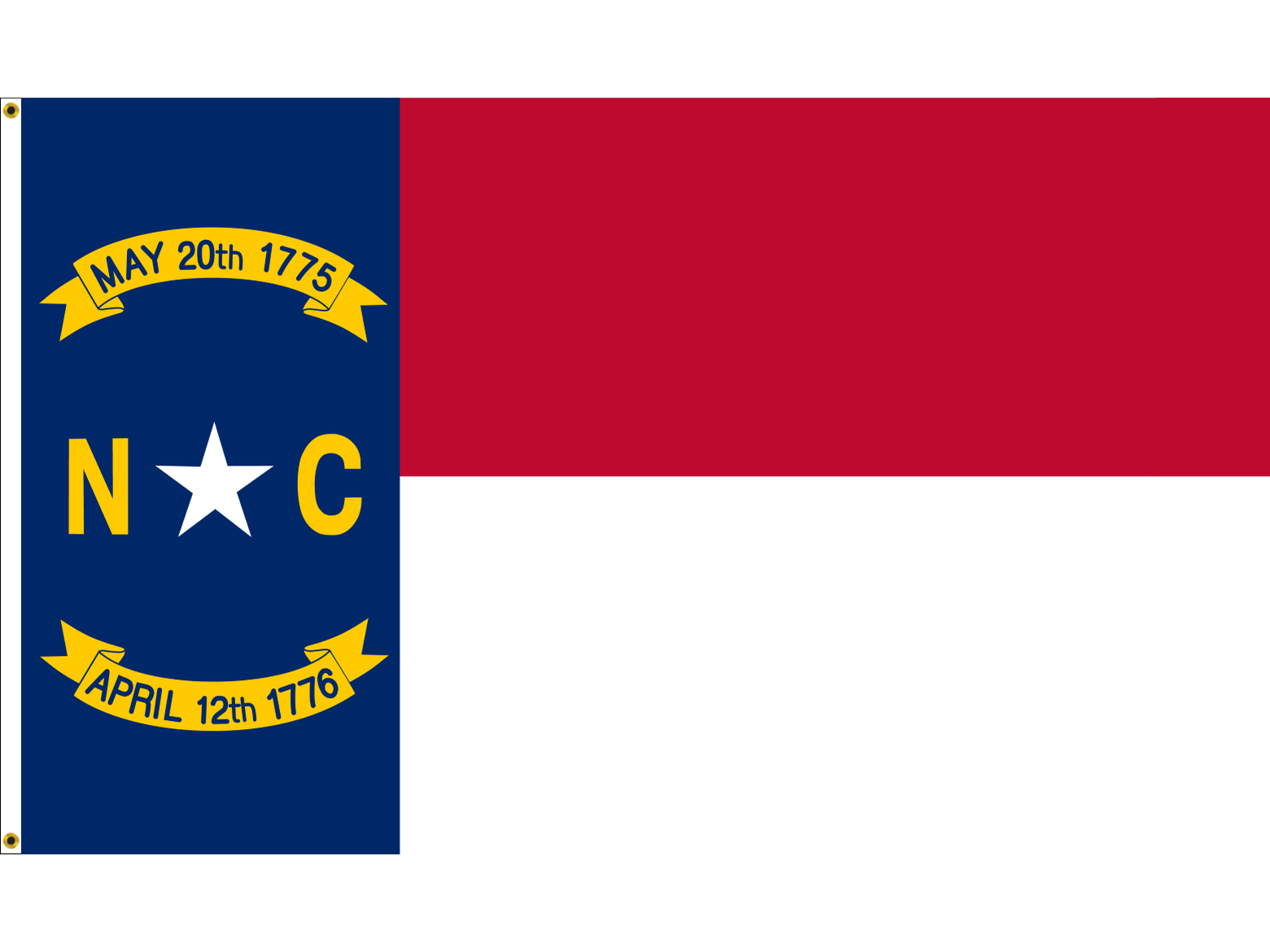 North Carolina Flag for Outdoor Use
