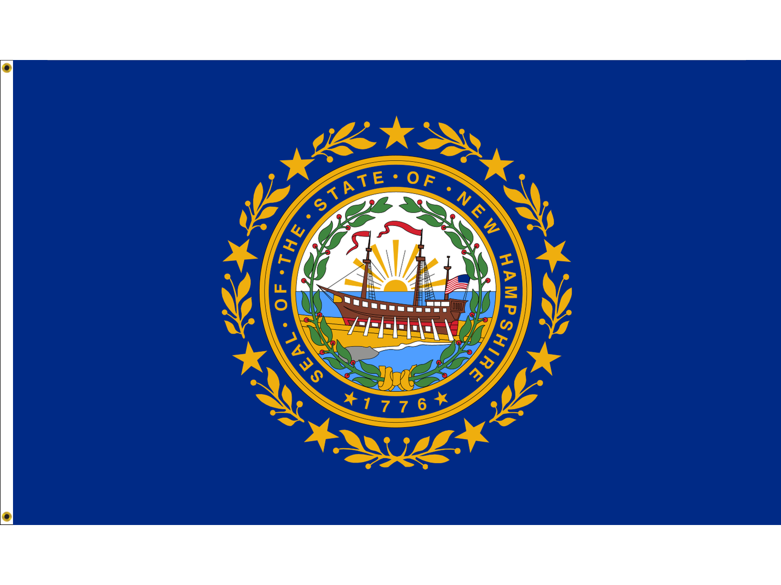 New Hampshire Flag for Outdoor Use