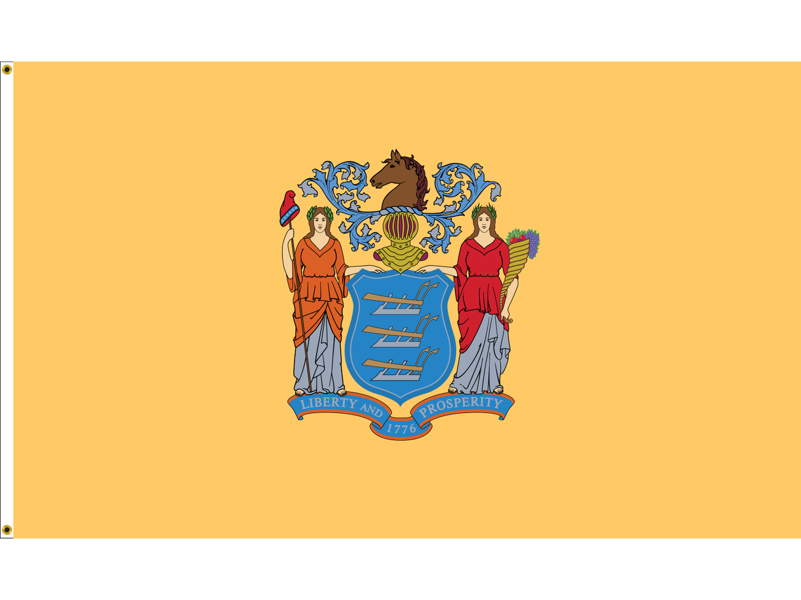 New Jersey Flag for Outdoor Use
