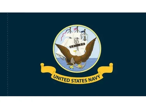 Navy Flag for Indoor Use