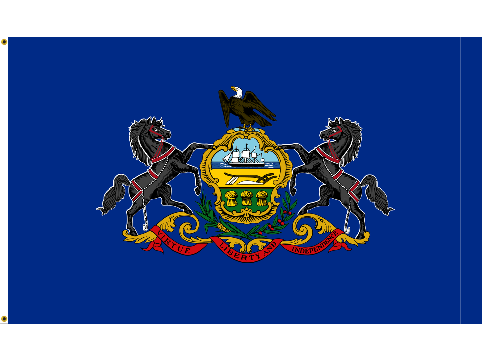 Pennsylvania Flag for Outdoor Use