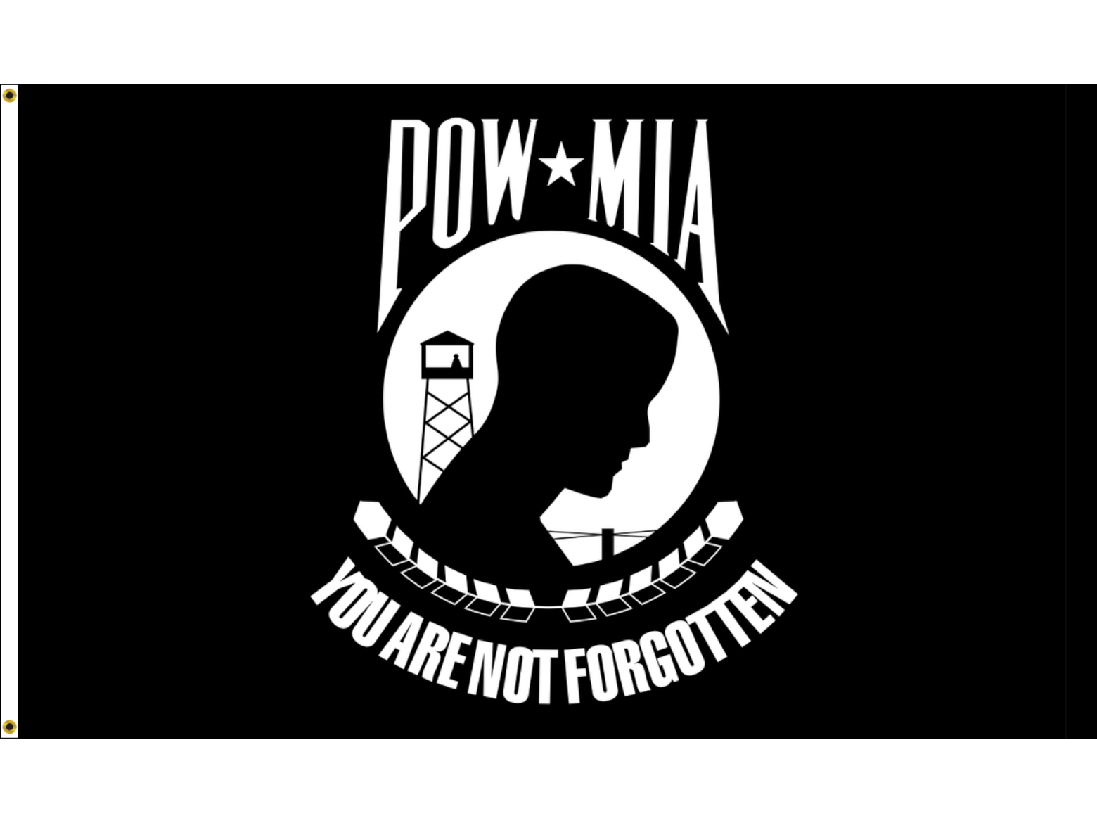 POW-MIA Flag for Outdoor Use
