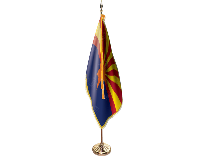 Arizona Indoor Presentation Flagpole Set