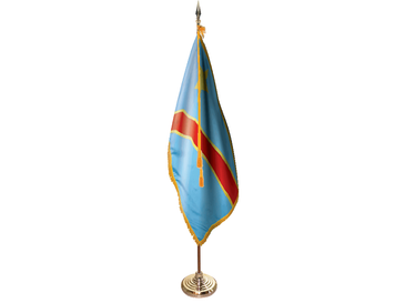Democratic Republic of the Congo Indoor Presentation Set - Oak Pole