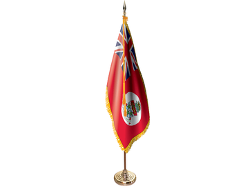 Cayman Islands Civil Indoor Presentation Set - Oak Pole