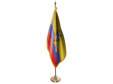Dominican Republic Indoor Presentation Set - Oak Pole