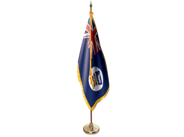 Falkland Islands Indoor Presentation Set - Oak Pole