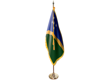 Solomon Islands Indoor Presentation Set - Oak Pole