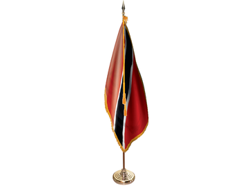 Trinidad and Tobago Indoor Presentation Set - Oak Pole