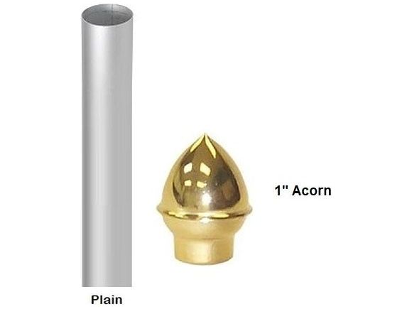Aluminum Sectional Flagpoles - 1" Diameter
