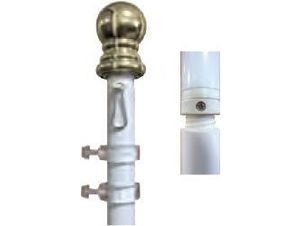 9' Aluminum Spinning Flagpole Set