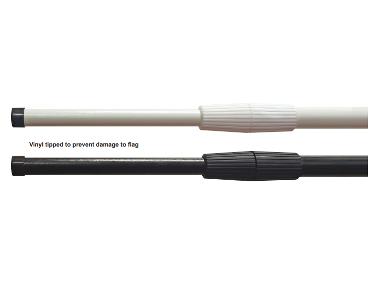Telescoping Fiberglass SuperFlex Flagpoles