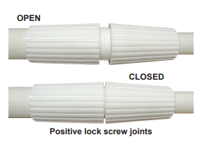 Telescoping Fiberglass SuperFlex Flagpoles