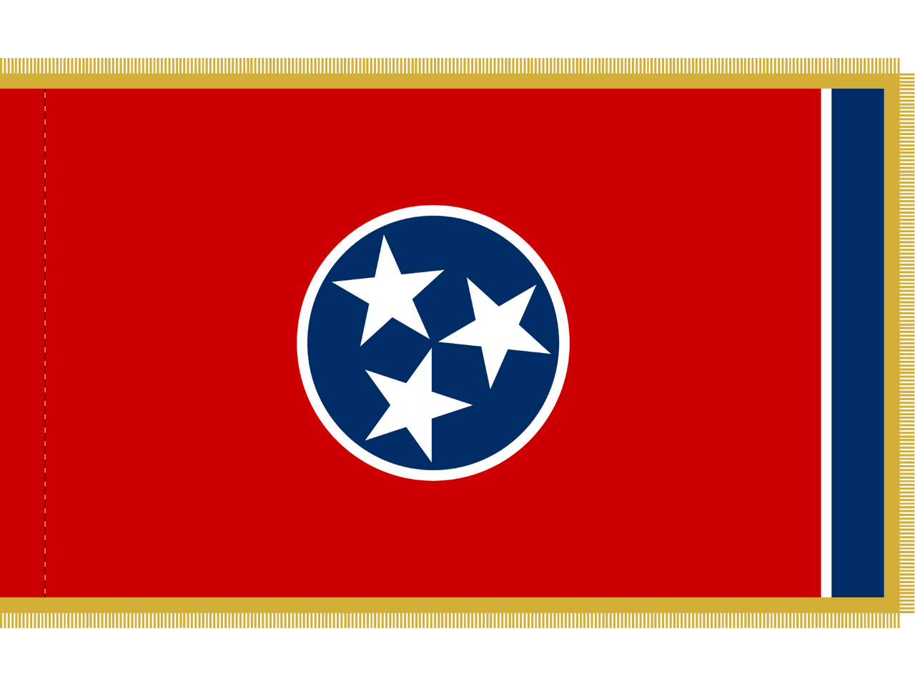 Tennessee Indoor Presentation Flagpole Set