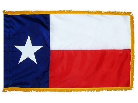 Texas Flag for Indoor Use