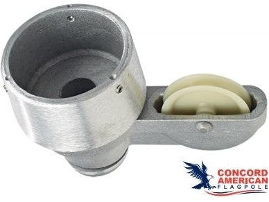 External Halyard Stationary Trucks - Cap Style