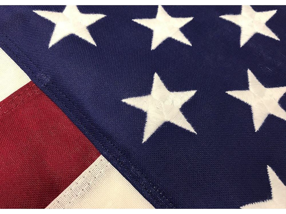 Folded American Interment Flag - Cotton