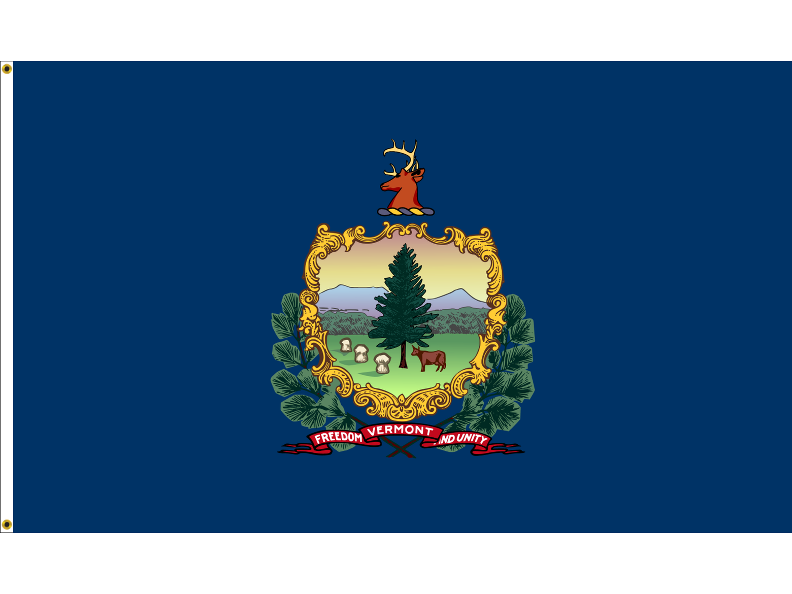Vermont Flag for Outdoor Use