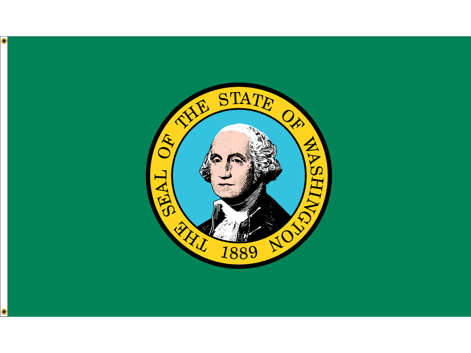 Washington Flag for Outdoor Use