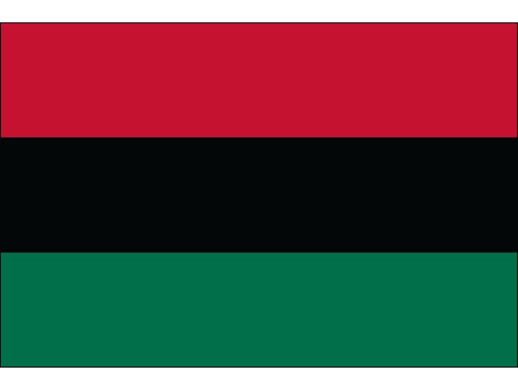 Afro-American Flag for Outdoor Use